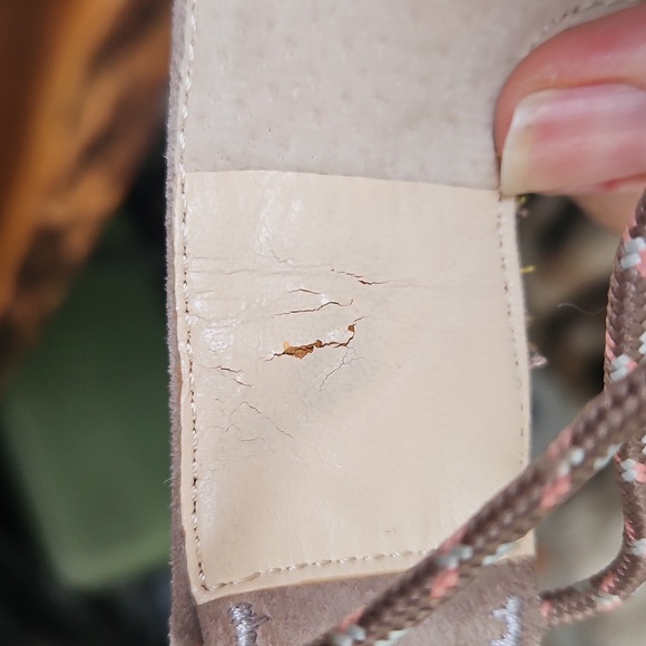 Boho Suede Lace-Up Heels - Picture 11 of 12